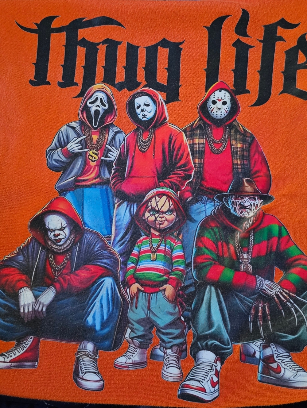 Thug Life Halloween Horror Villains Shirt